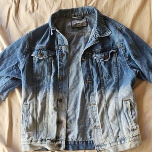 Wrangler Blue Ombre Jean Jacket Classic Denim